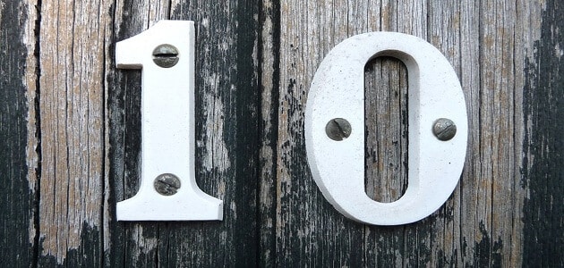تعبیر دیدن عدد 10 در خواب زن مجرد و متاهل و مرد